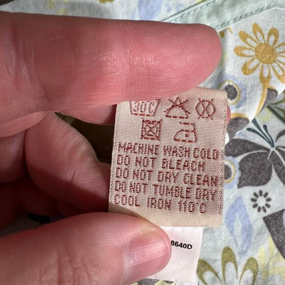 Aventura Clothing Womens Tank Top Skirt Matching Set Floral Print Size 14 Large - Picture 15 of 16